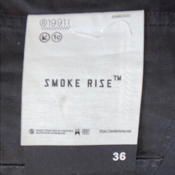 Black Denim Shorts - Picture 2 of 7